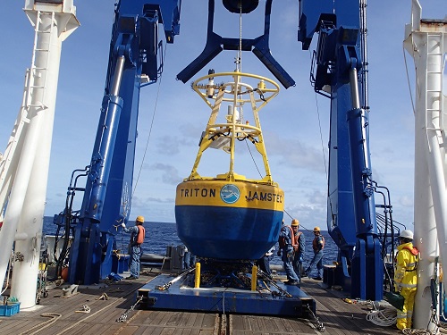 TRITON Moorings for the Tropical Ocean Climate Study