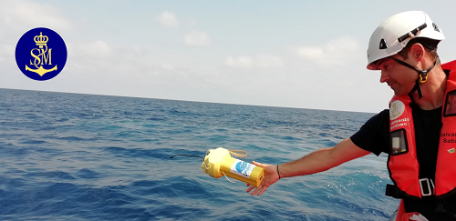 An Argos ocean buoy visits the Spanish coast