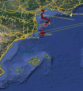 ALSEAMAR Glider trajectory 2