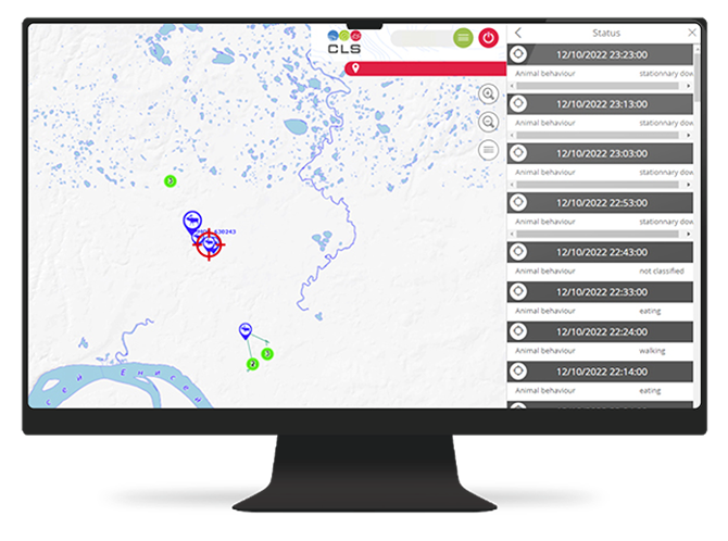 SISMA Reindeer location with SISMA