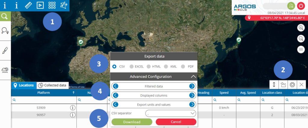 argosweb download data from mapping tool argosweb download data from mapping tool