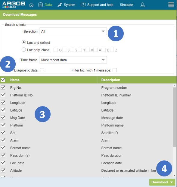 argosweb download data argosweb download data