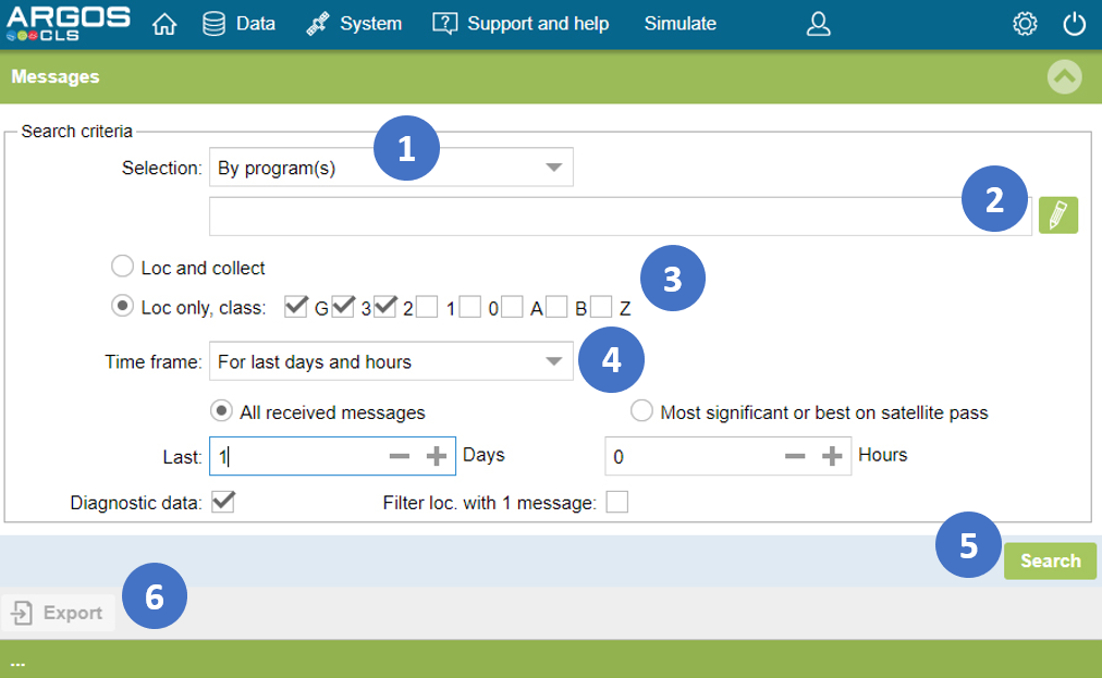 argosweb search and get data argosweb search and get data