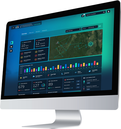 herd tracked through satellite-based monitoring